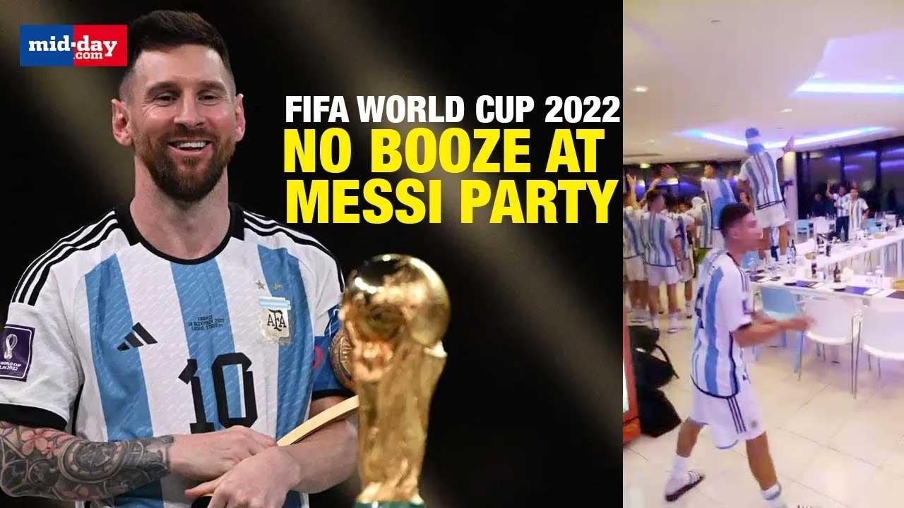 Lionel Messi’s Argentina Celebrated Victory Against France Without Booze